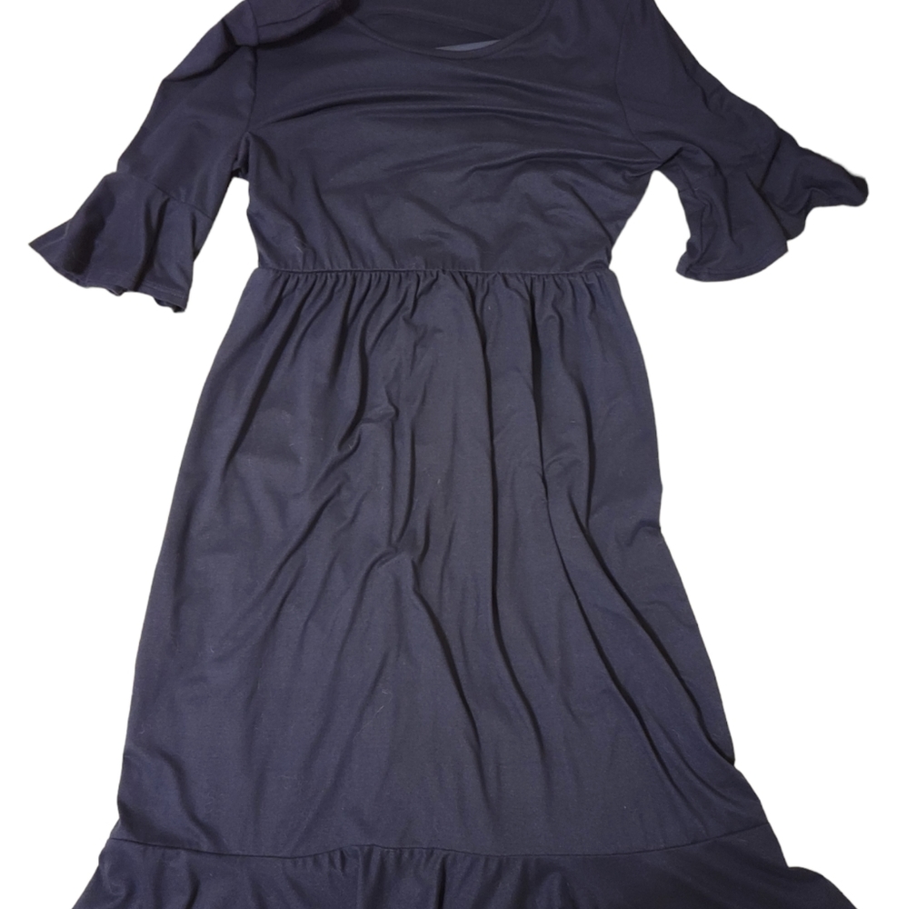 Navy blue dress